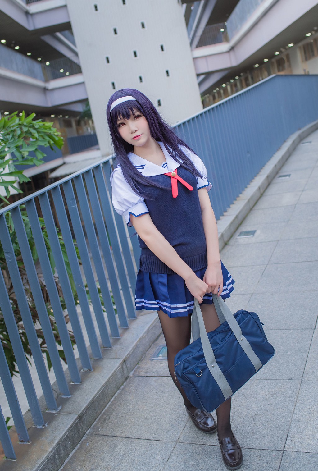 Shirokane Saki 'School Uniform' [COSPLAY Benefits] Photo Book [29P