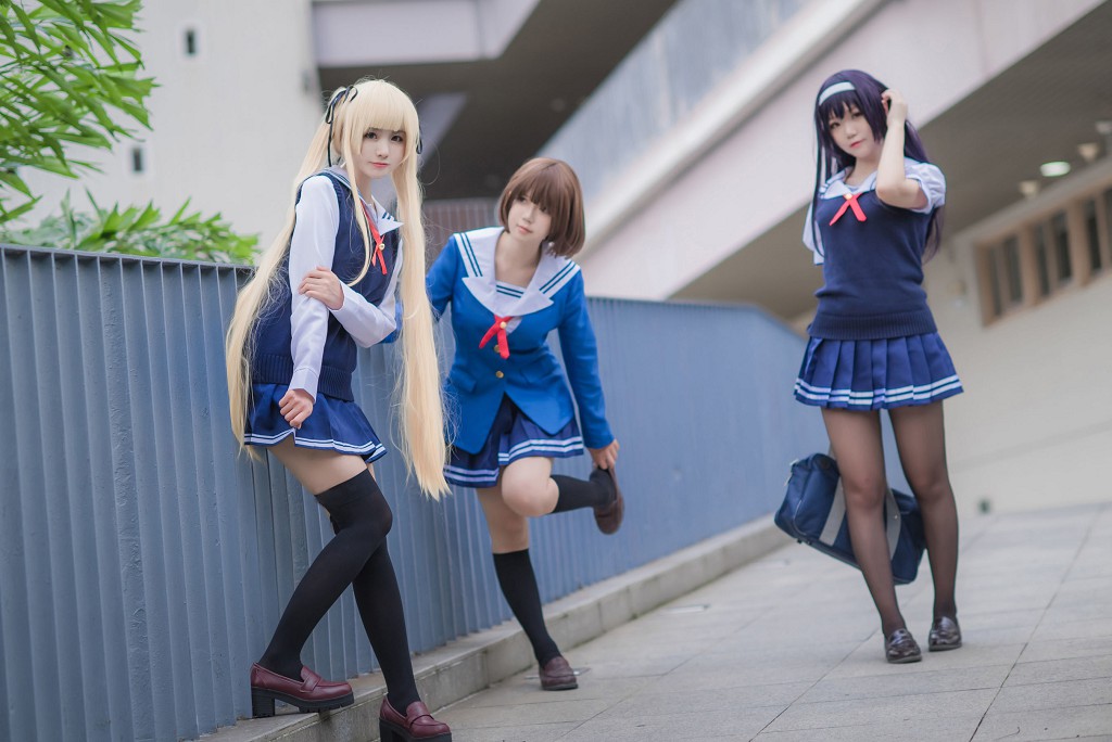 白金Saki 《校服》 [COSPLAY福利] 寫真集[29P