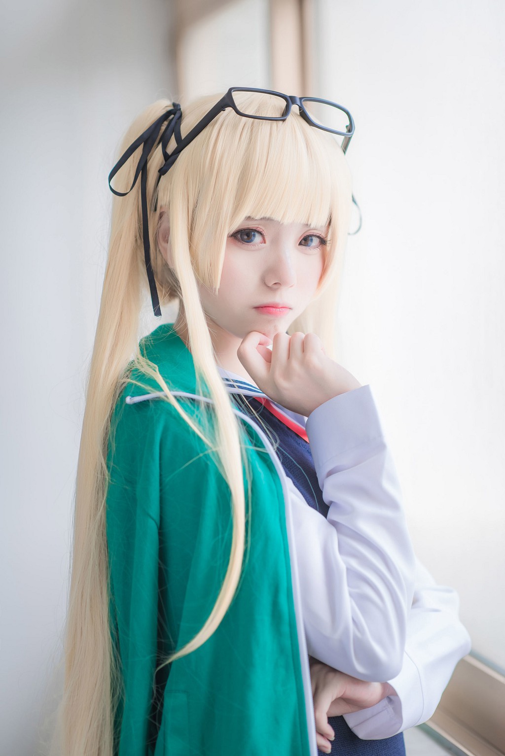 白金Saki 《校服》 [COSPLAY福利] 寫真集[29P