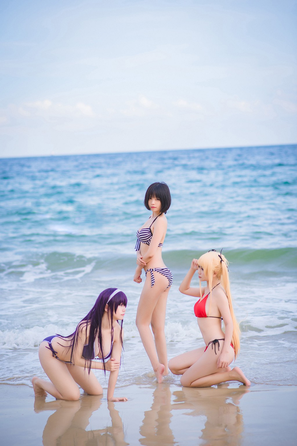 Platinum Saki: Swimsuit [Sexy COSPLAY Benefits] Photo Book [27 Pages