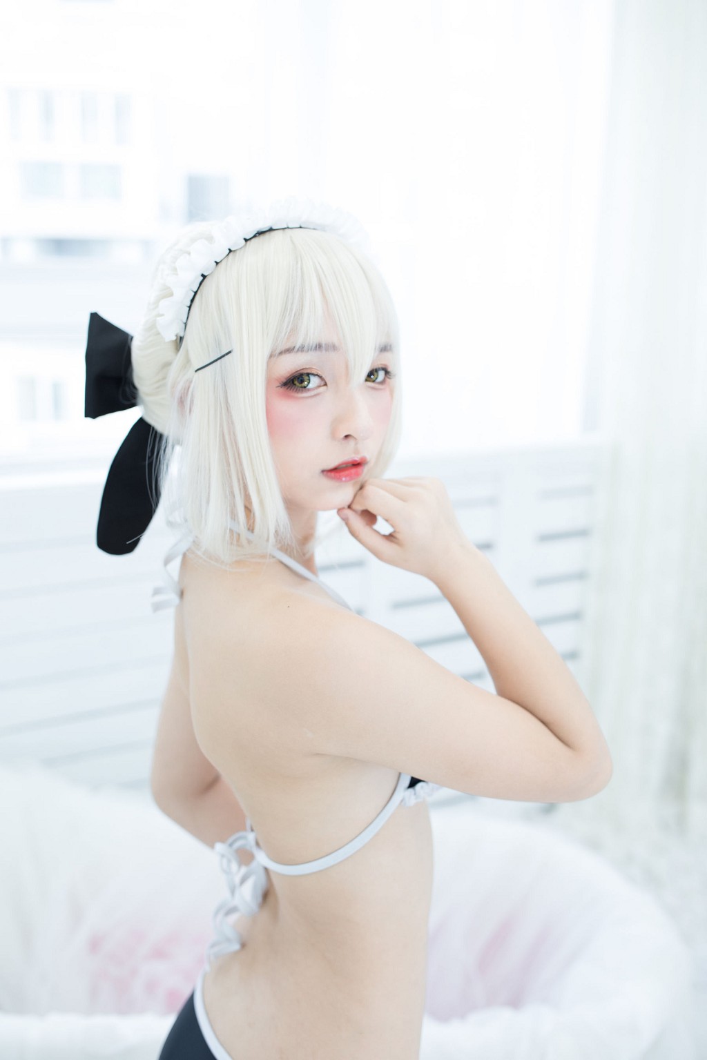 Kagurazaka Mafuyu 《Tuyệt đối phục tùng (Fate Grand Order)》 [Cosplay Thiếu nữ] Tập ảnh [150P