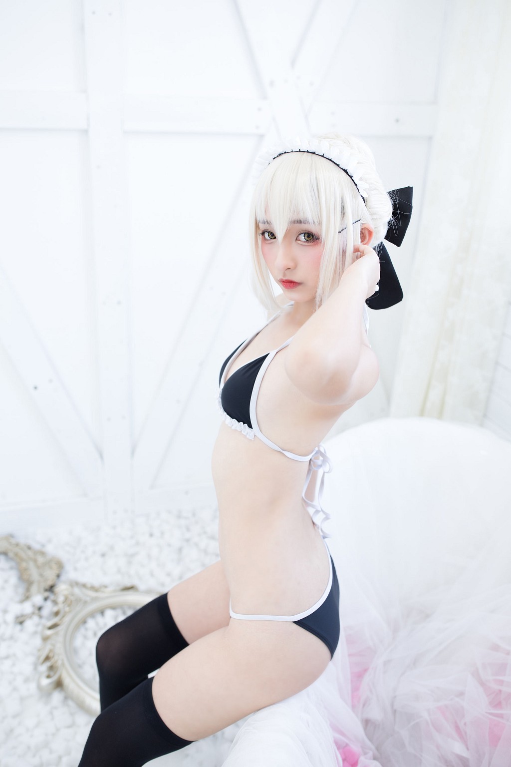 Kagurazaka Mafuyu 《Tuyệt đối phục tùng (Fate Grand Order)》 [Cosplay Thiếu nữ] Tập ảnh [150P