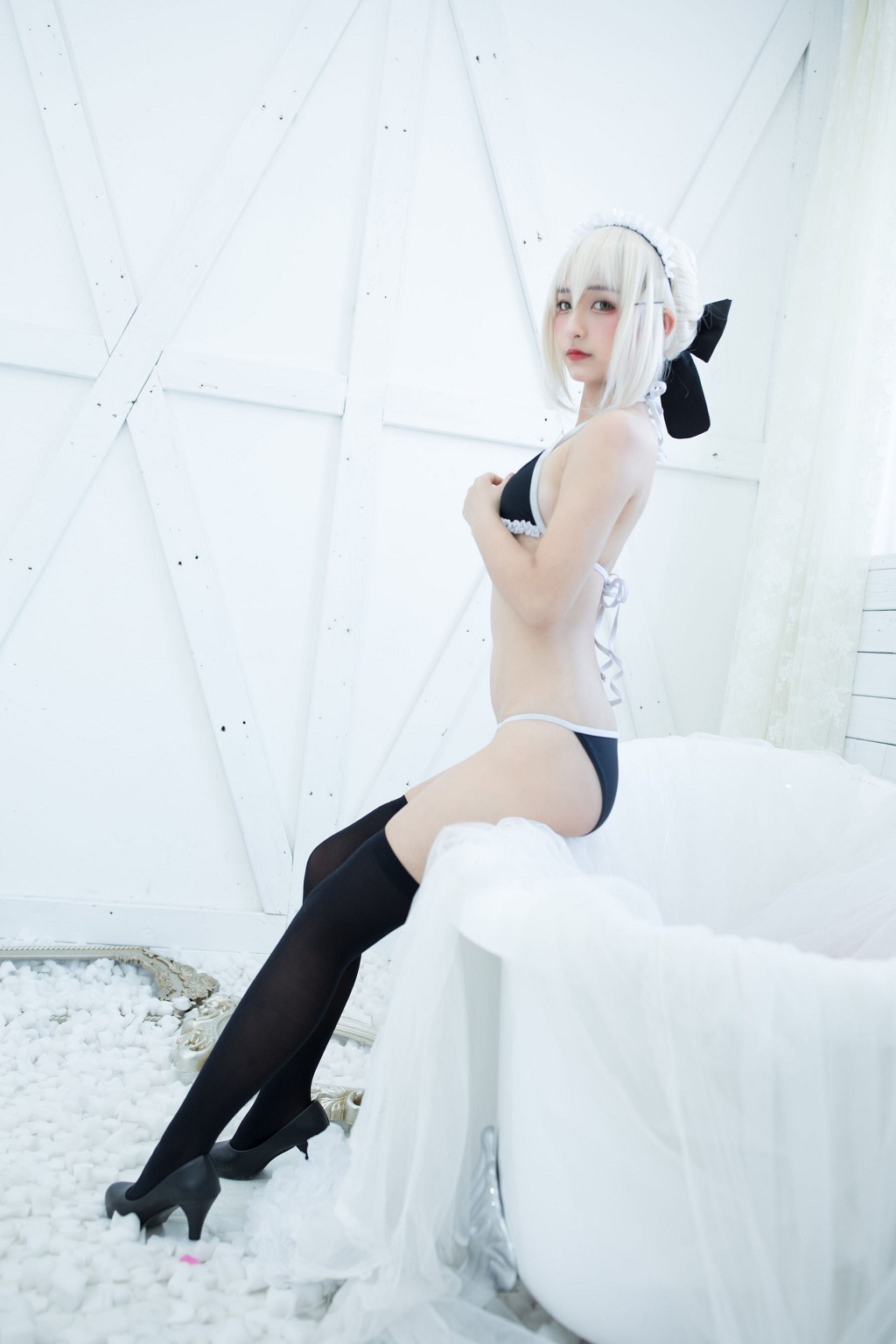 Kagurazaka Mafuyu 《Tuyệt đối phục tùng (Fate Grand Order)》 [Cosplay Thiếu nữ] Tập ảnh [150P
