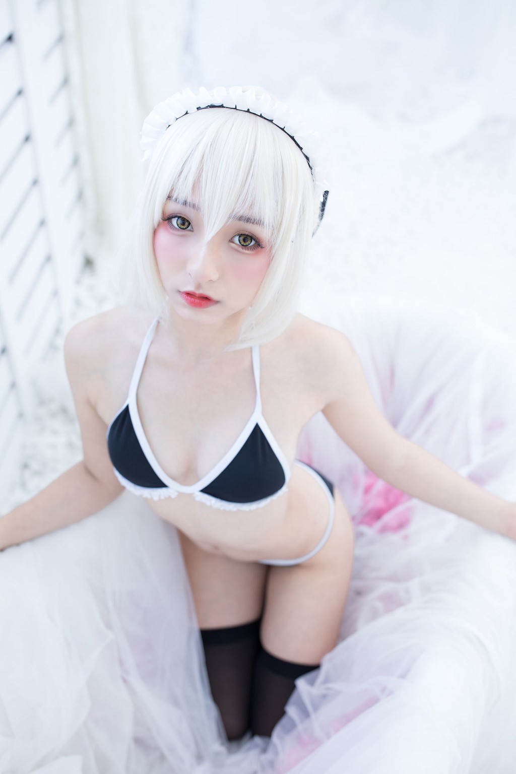 Kagurazaka Mafuyu 《Tuyệt đối phục tùng (Fate Grand Order)》 [Cosplay Thiếu nữ] Tập ảnh [150P