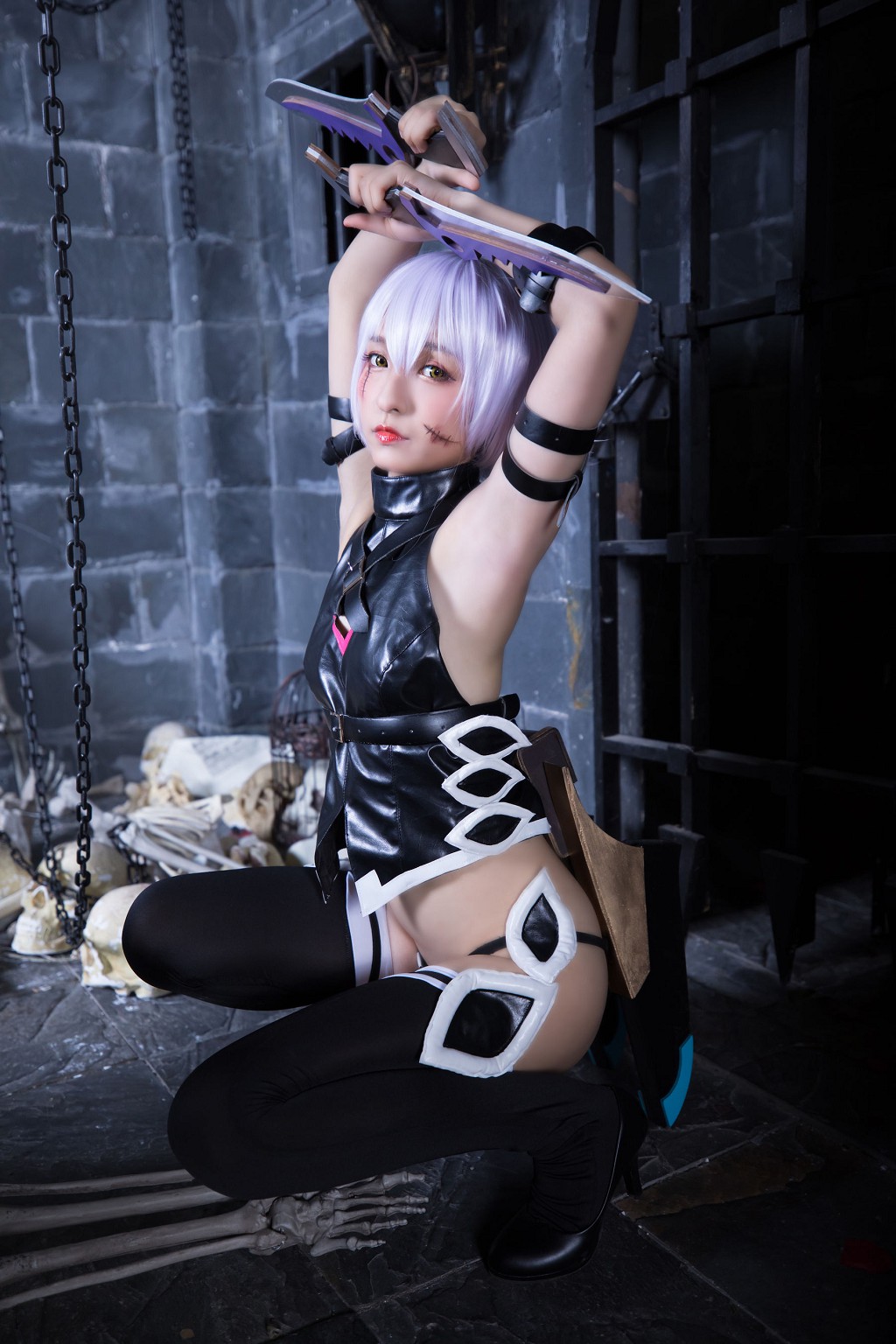 Kagurazaka Mafuyu 《Tuyệt đối phục tùng (Fate Grand Order)》 [Cosplay Thiếu nữ] Tập ảnh [150P