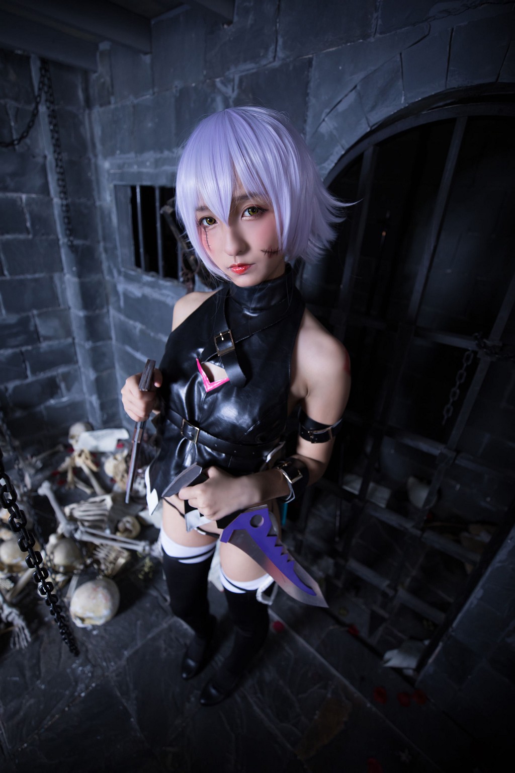 Kagurazaka Mafuyu 《Tuyệt đối phục tùng (Fate Grand Order)》 [Cosplay Thiếu nữ] Tập ảnh [150P