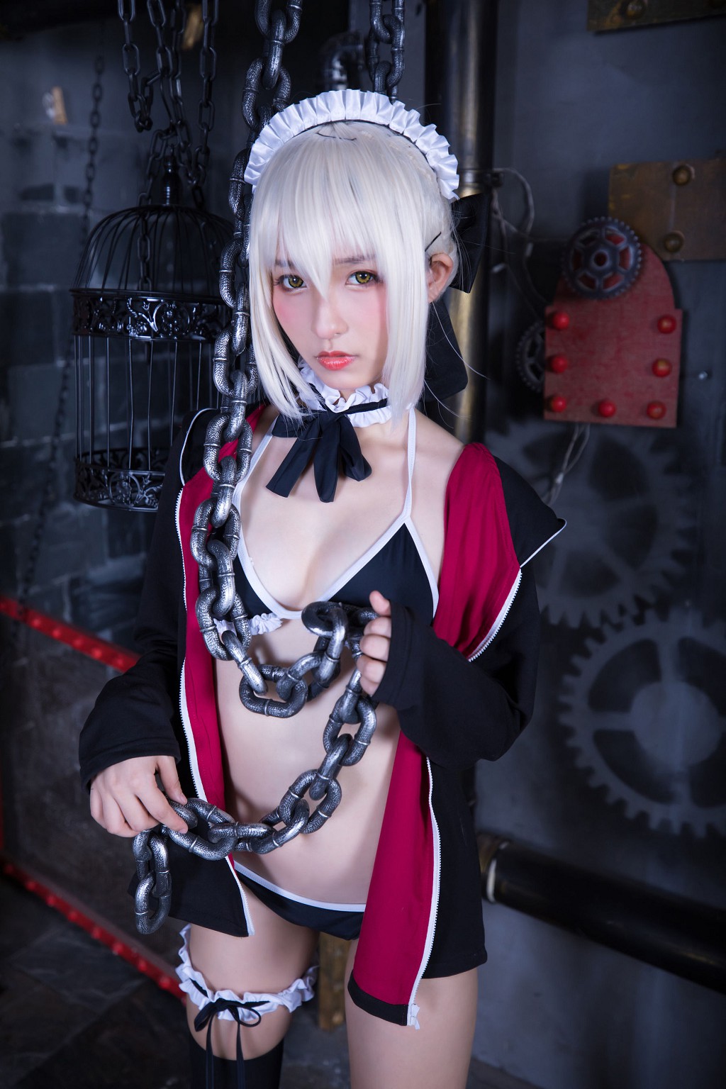 Kagurazaka Mafuyu 《Tuyệt đối phục tùng (Fate Grand Order)》 [Cosplay Thiếu nữ] Tập ảnh [150P