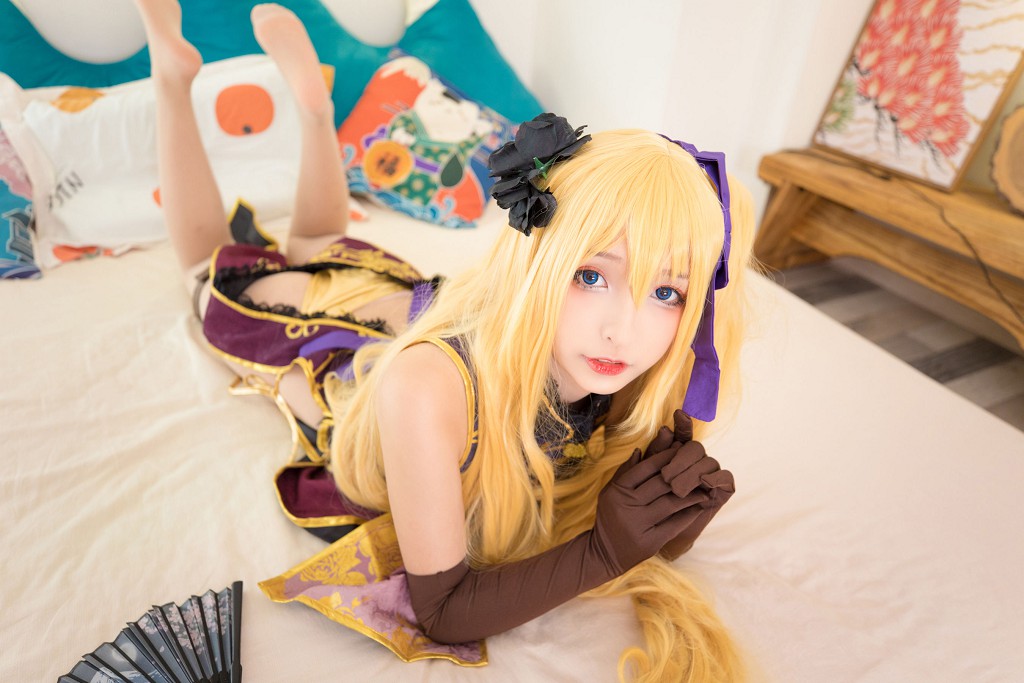 Kagurazaka Mafuyu 《Diễm Nương Huyễn Mộng Đàm - Kim Liên》 [ belle ta Cosplay] Tập ảnh [150P