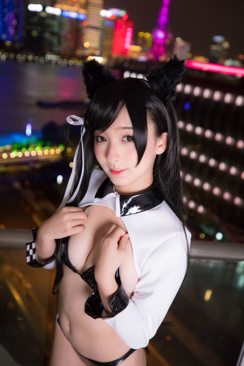 神楽坂真冬《ATAGO-LATEX VER (胶袜)》 [福利COSPLAY] 写真集[150P]