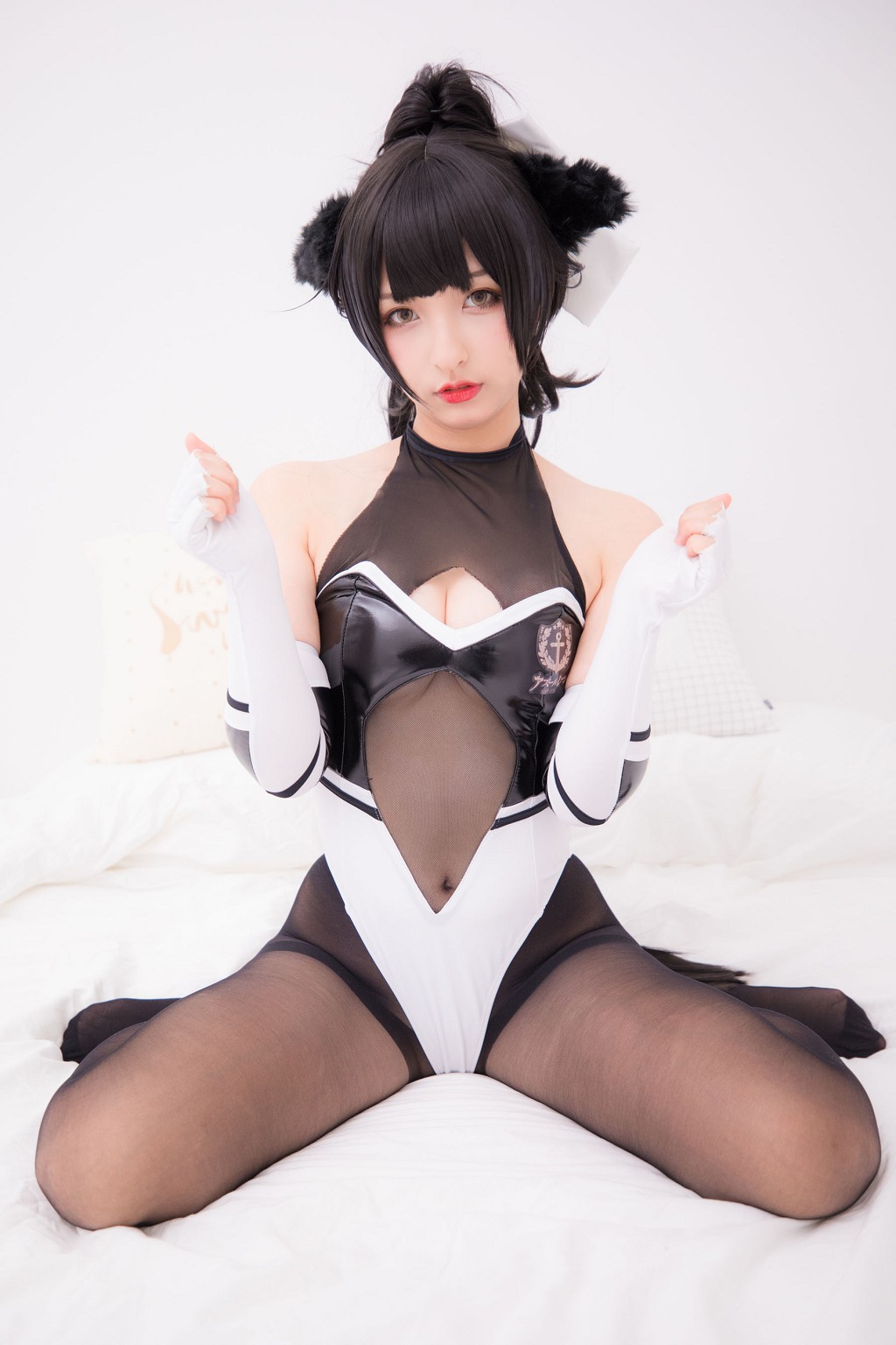 Kagurazaka Mafuyu 《TAKAO-TIGHTS VER (Hắc Tơ)》 [COSPLAY Mỹ Nữ] Tập Ảnh [150P