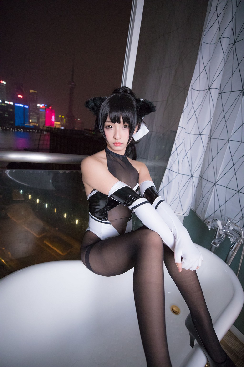คาคุราชากะ มาฟุยุ 《TAKAO-TIGHTS VER (ถุงน่องดำ)》 [COSPLAY สาวสวย] หนังสือภาพ [150 หน้า