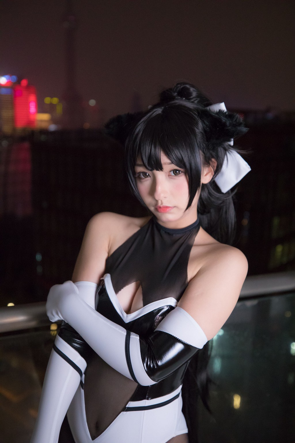 神楽坂真冬《タカオ-タイツ Ver (黒絲)》 [コスプレ美女] 写真集[150P