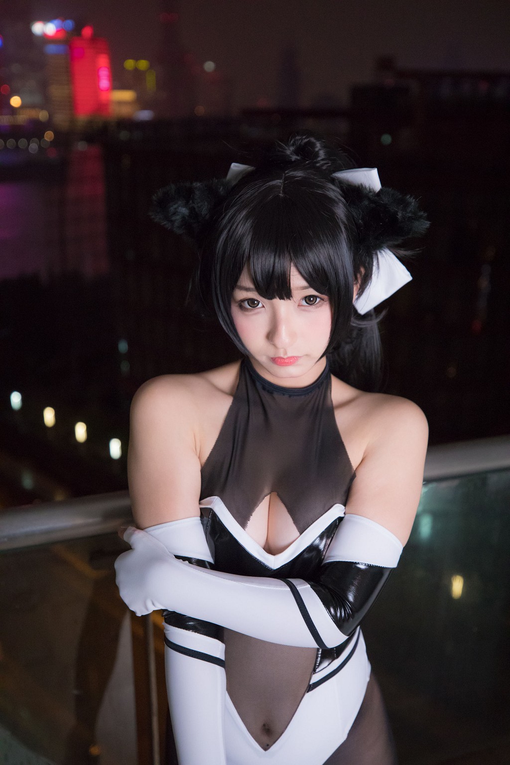 神楽坂真冬《タカオ-タイツ Ver (黒絲)》 [コスプレ美女] 写真集[150P