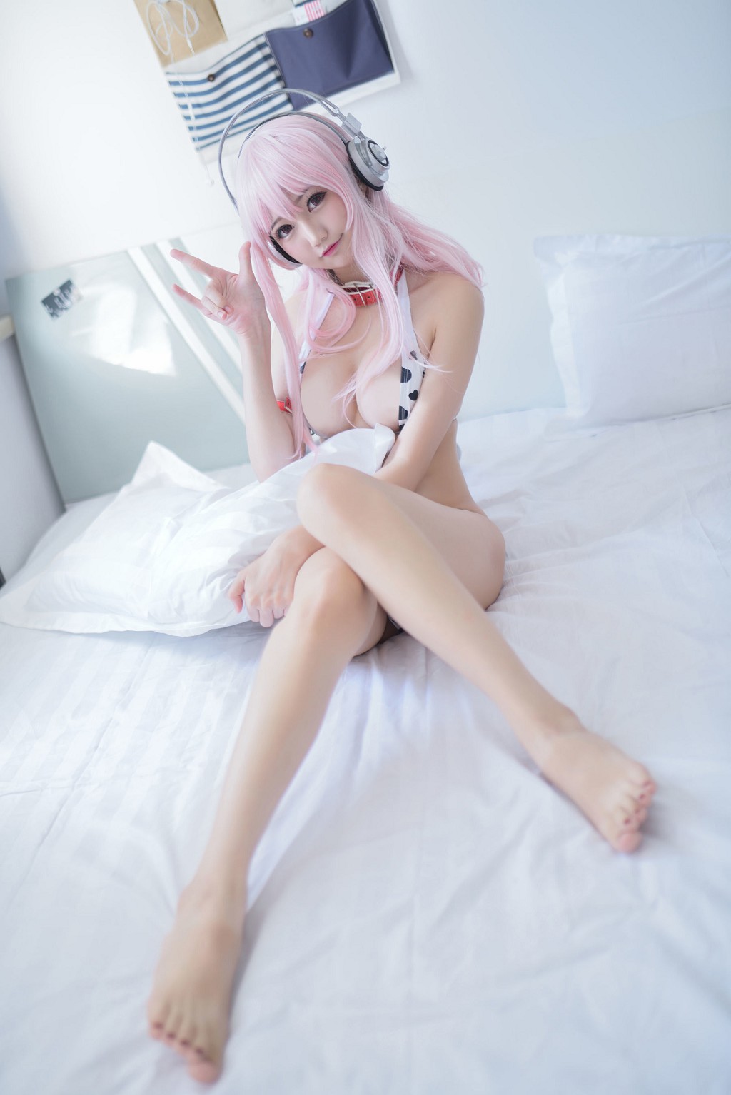 娜吉莎魔物喵《Super Sonico 索尼子》 [COSPLAY美女] 寫真集[48P