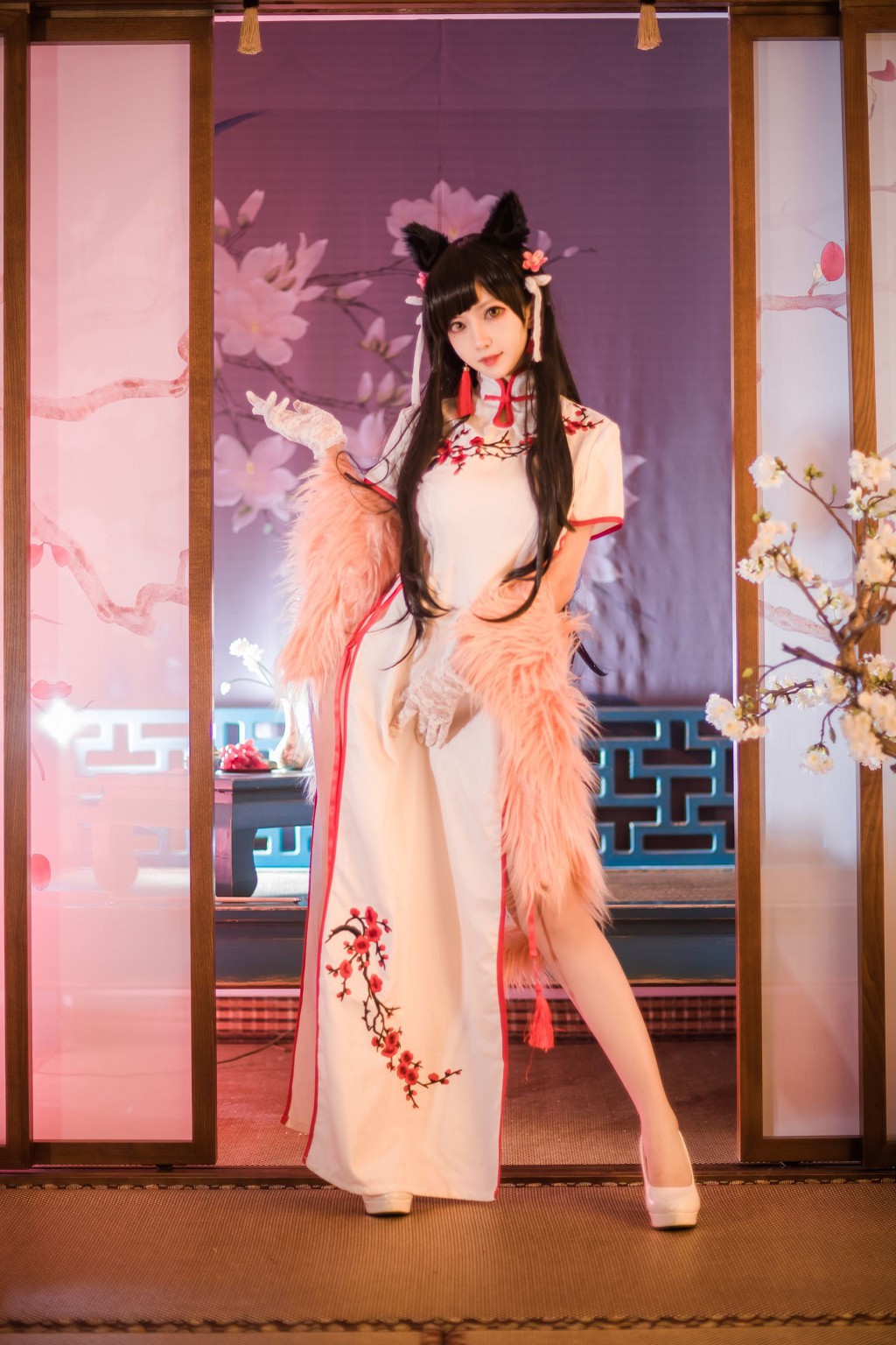 シカ小鹿鹿《愛宕旗袍》 [COSPLAY福利] 写真集[30P