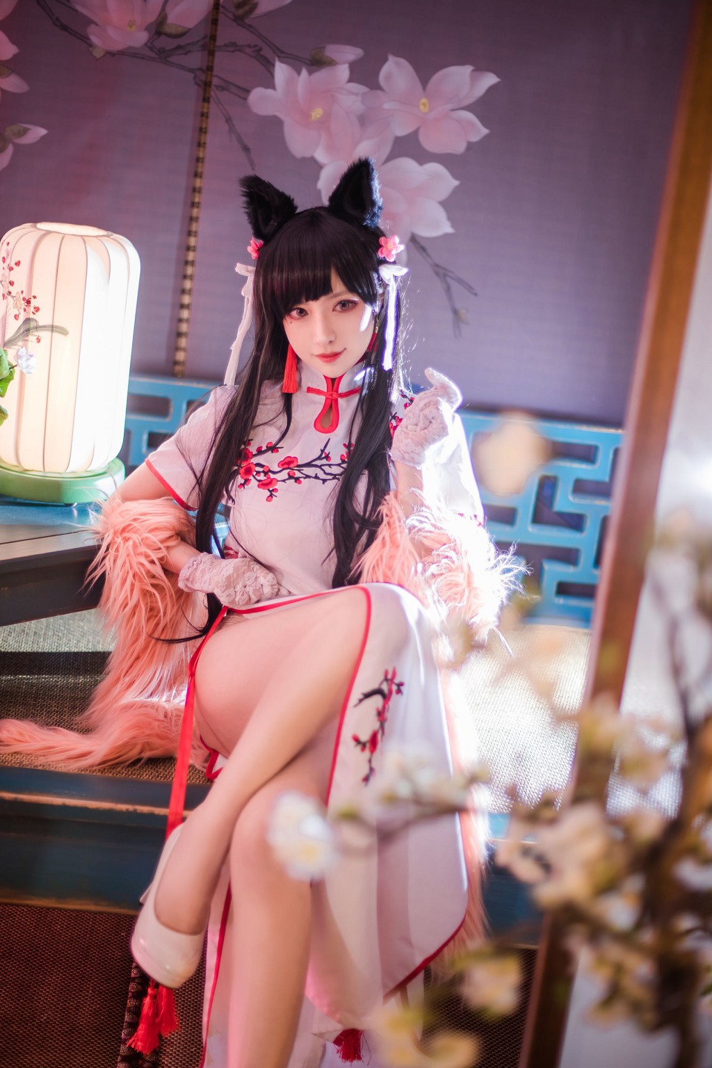 シカ小鹿鹿《愛宕旗袍》 [COSPLAY福利] 写真集[30P