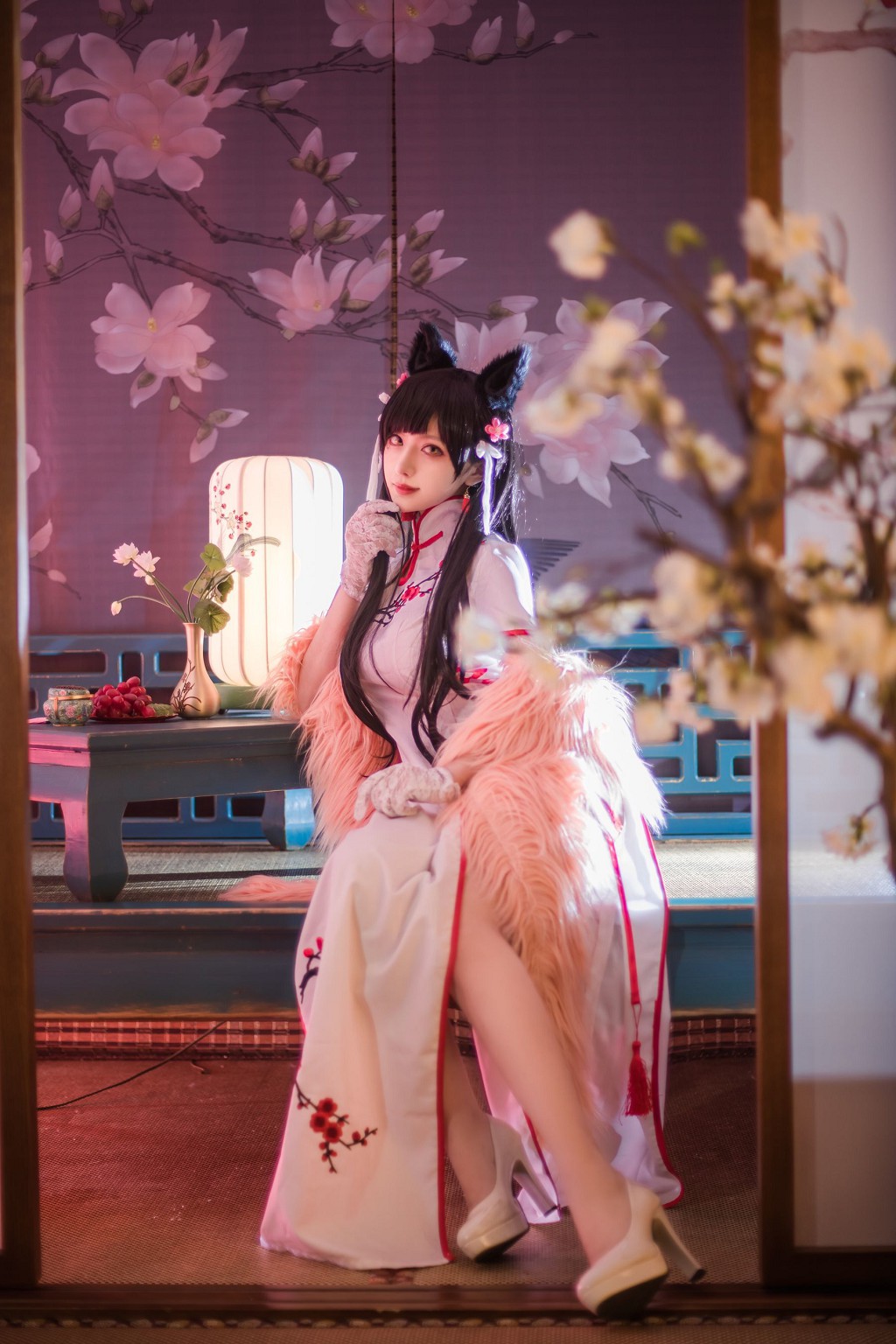 シカ小鹿鹿《愛宕旗袍》 [COSPLAY福利] 写真集[30P