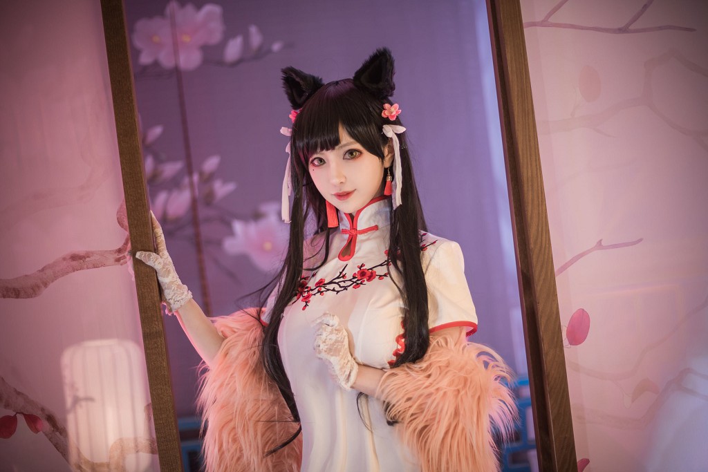 シカ小鹿鹿《愛宕旗袍》 [COSPLAY福利] 写真集[30P