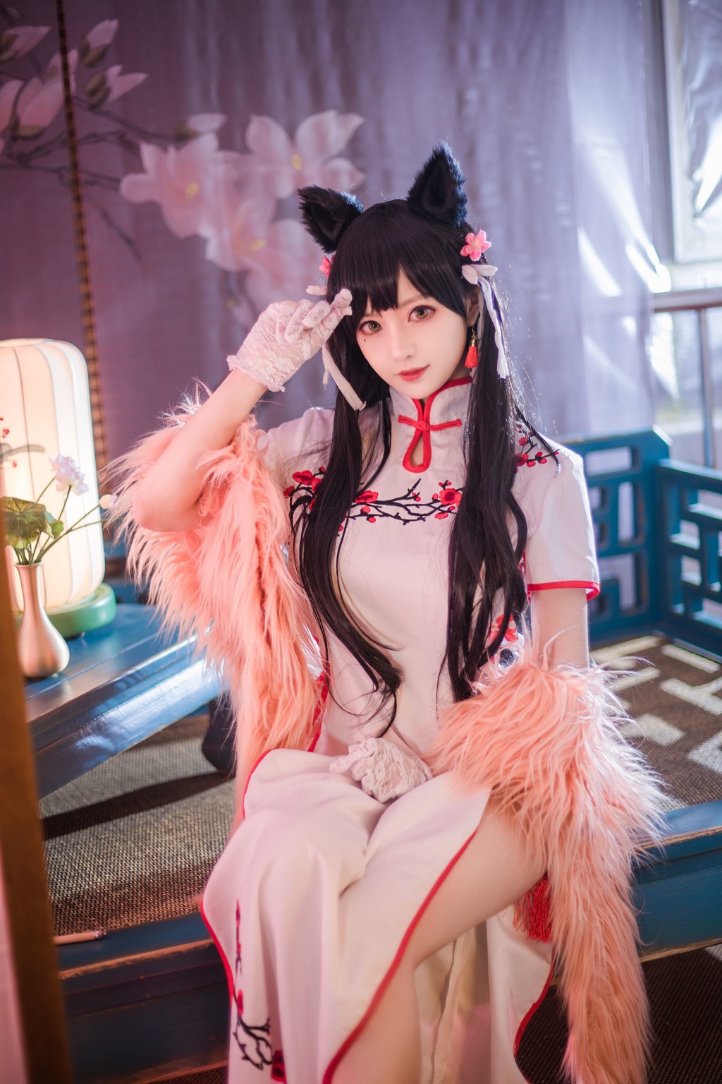 シカ小鹿鹿《愛宕旗袍》 [COSPLAY福利] 写真集[30P