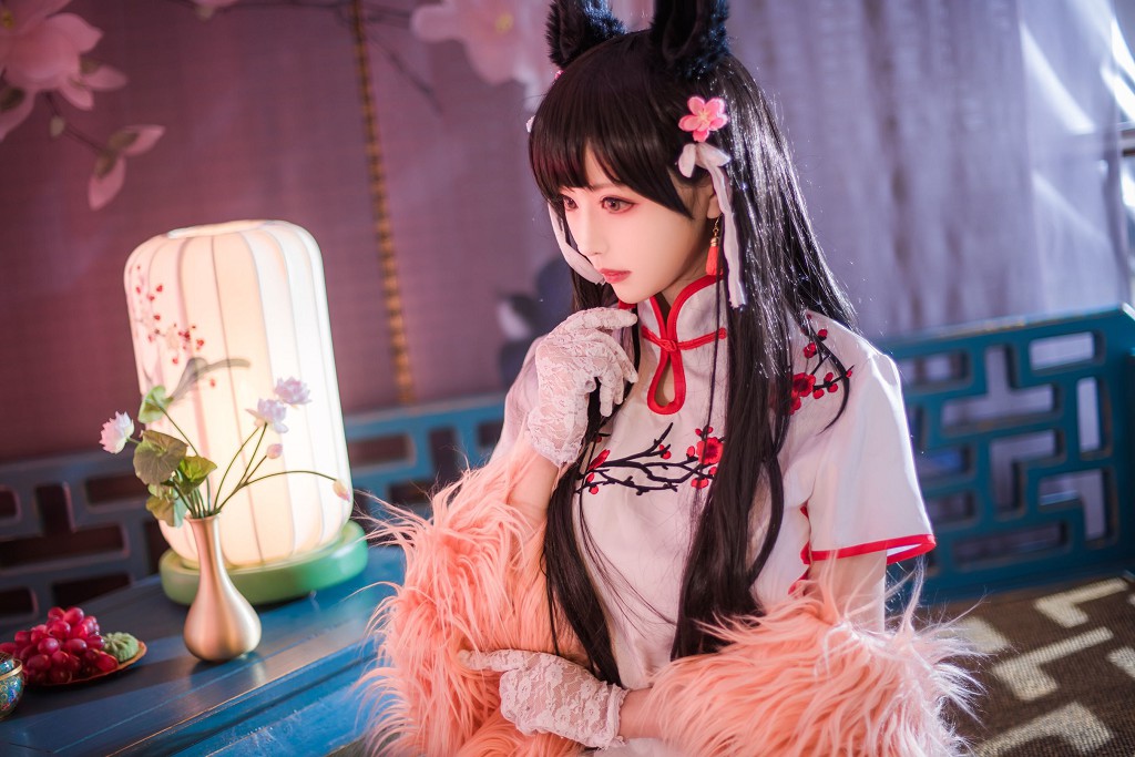 シカ小鹿鹿《愛宕旗袍》 [COSPLAY福利] 写真集[30P