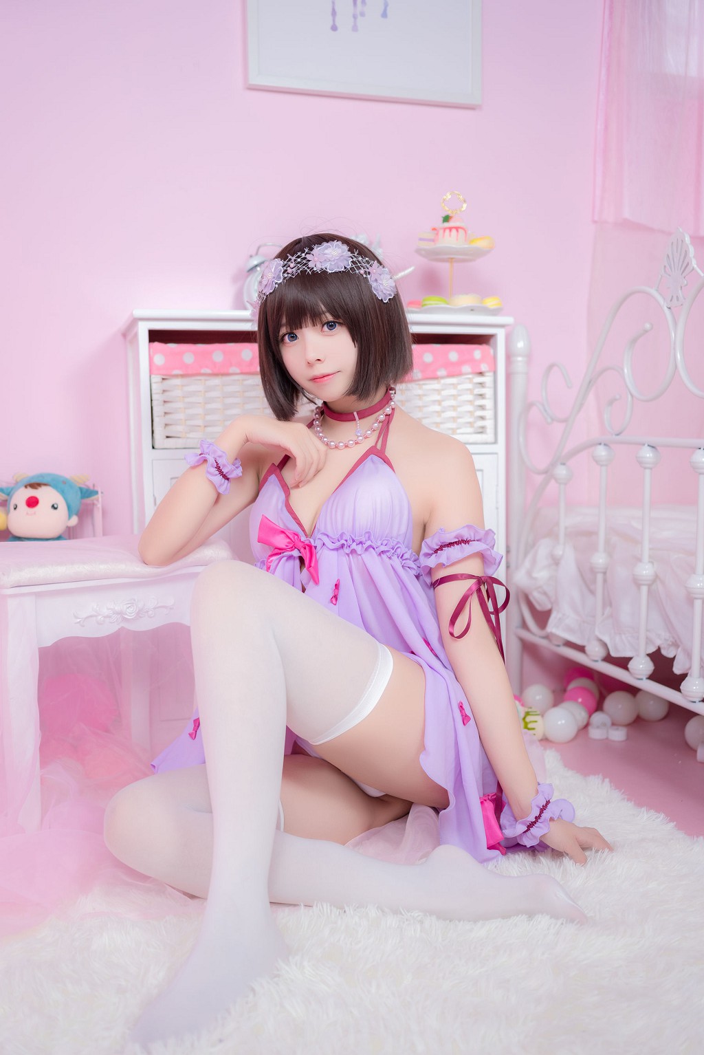Hệ moe Tiểu Dã Muội Tử w:  belle ta + Kato Megumi [Cosplay mỹ nữ] Tập ảnh [37P