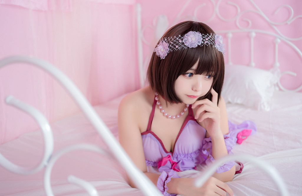 萌系小野妹子w 《洛麗塔+加藤惠》 [Cosplay美女] 寫真集[37P