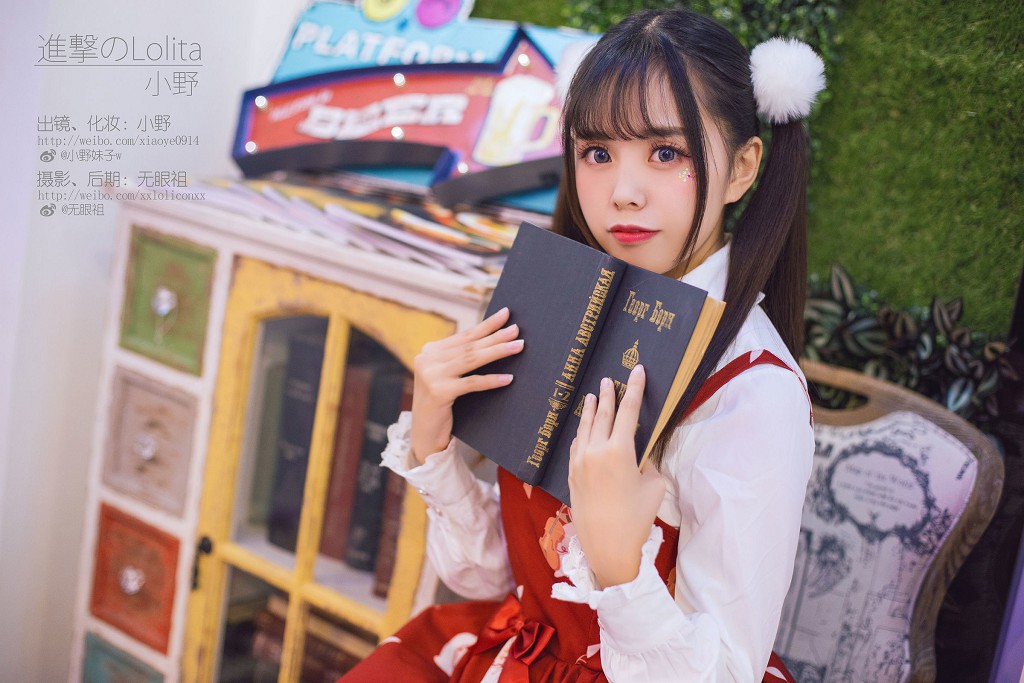 萌系小野妹子w 《洛麗塔+加藤惠》 [Cosplay美女] 寫真集[37P