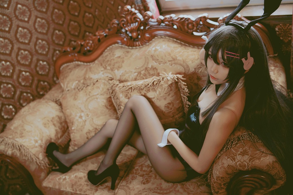 Wugeng Baigui "Sakurajima Mai Bunny Girl" [Cosplay Beauty] Photo Collection [38P