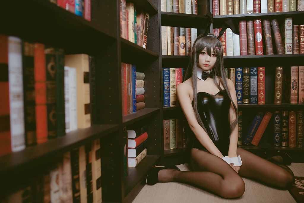 오고 백귀《사쿠라지마 마이 토녀랑》 [Cosplay 미녀] 사진집[38P