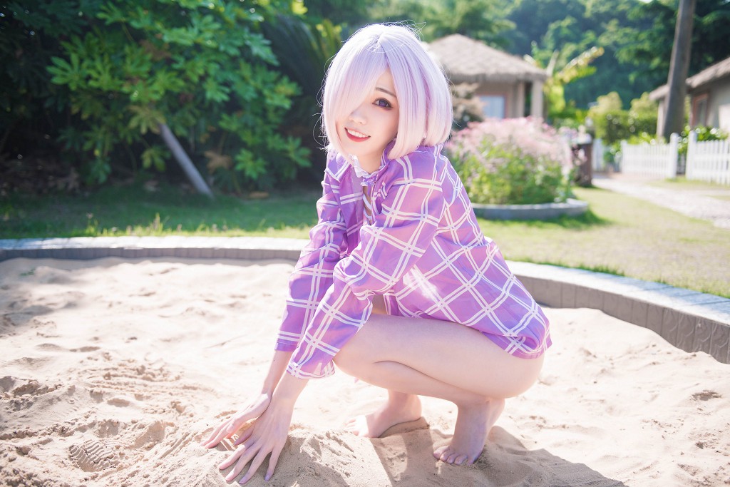Your Fu Qing "Mashu Swimsuit Love on the Windowsill" [Cosplay Fan Service] Photo Book [44P