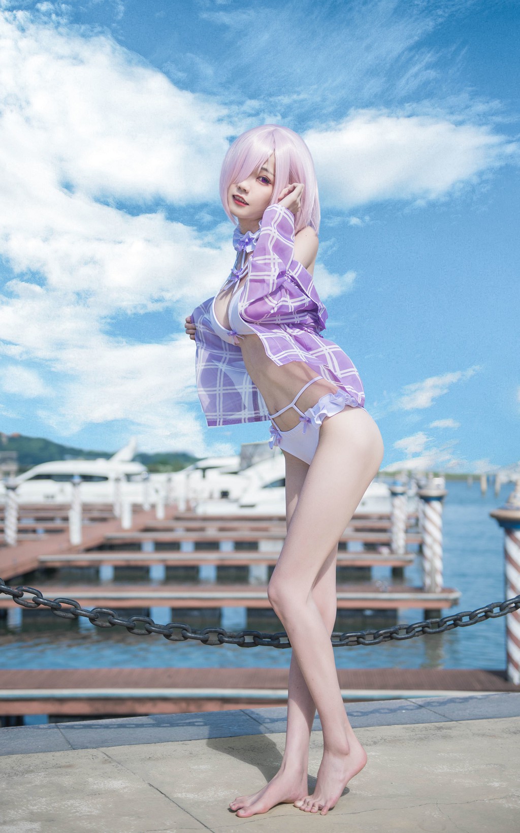 あなたの負卿 《マシュ水着愛宕窓台》 [Cosplay福利] 写真集[44P