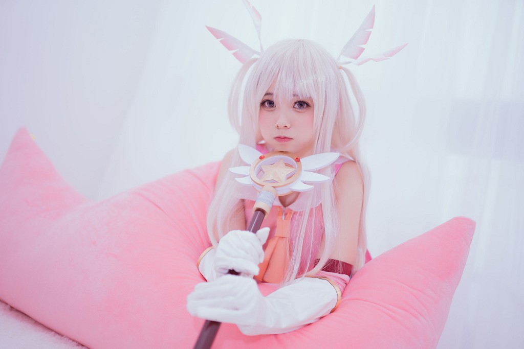 Ono Imoko w: "Cat-style Swimsuit + Magical Girl Illya + Golden Lotus Cheongsam" [Cosplay Beauty] Photo Collection [34P