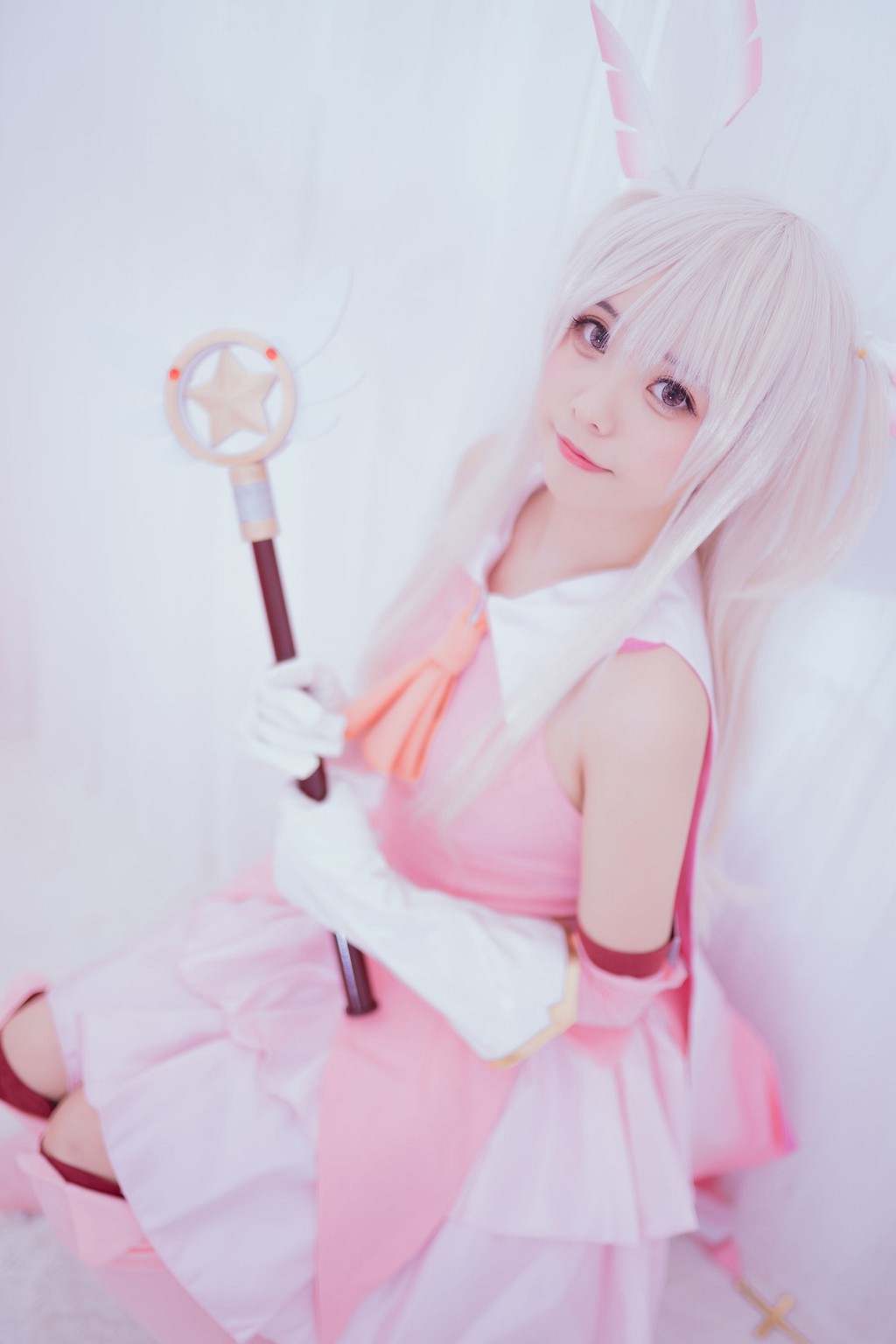 小野妹子w《猫系泳衣+魔法少女伊莉雅+金莲旗袍》 [Cosplay美女] 写真集[34P]