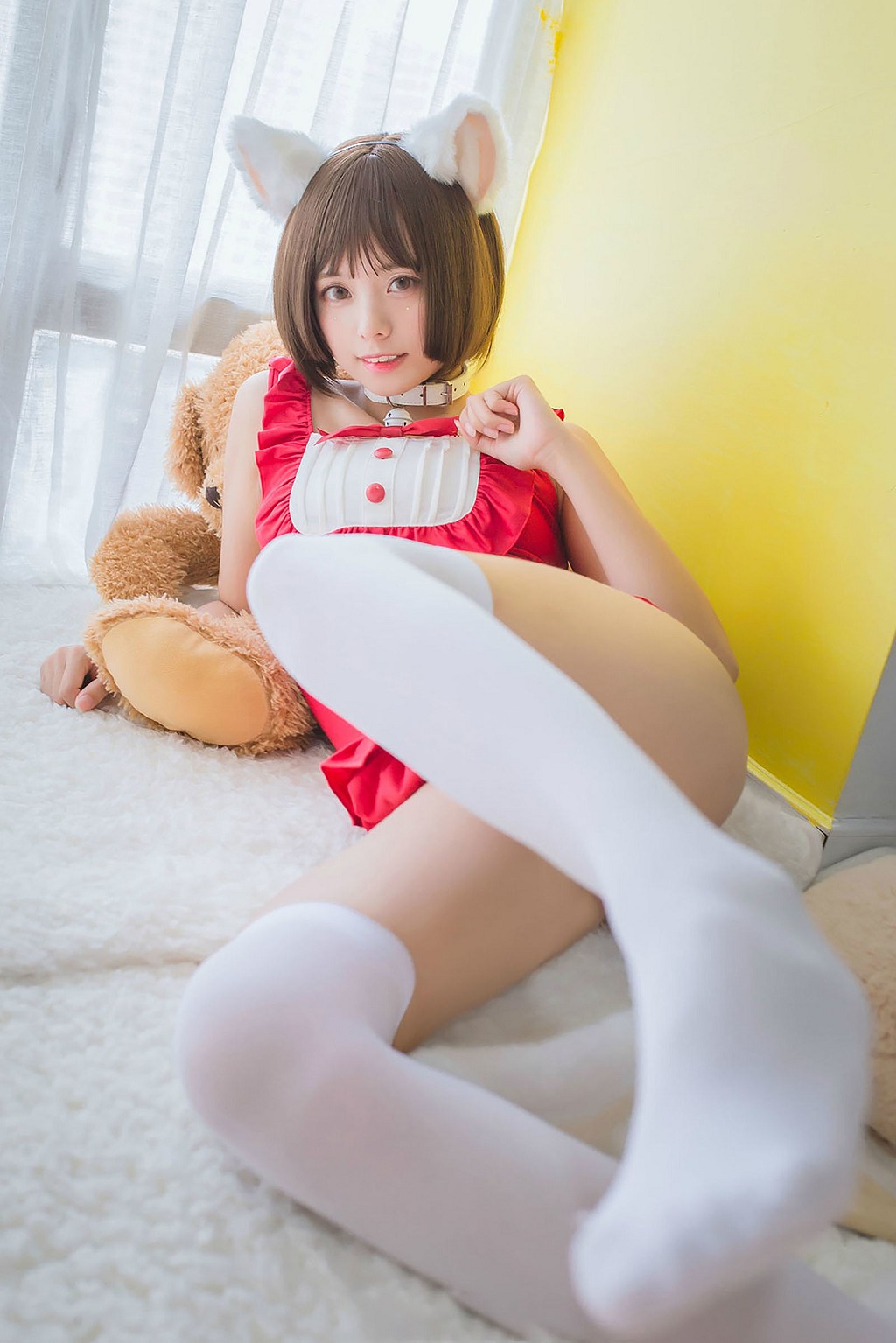 小野妹子w《貓系泳衣+魔法少女伊莉雅+金蓮旗袍》 [Cosplay美女] 寫真集[34P