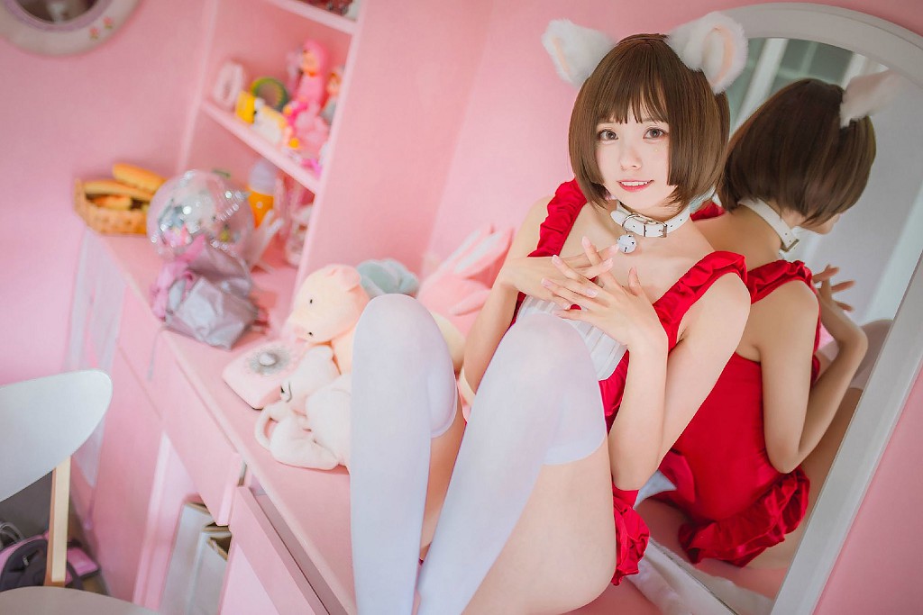 小野妹子w《貓系泳衣+魔法少女伊莉雅+金蓮旗袍》 [Cosplay美女] 寫真集[34P