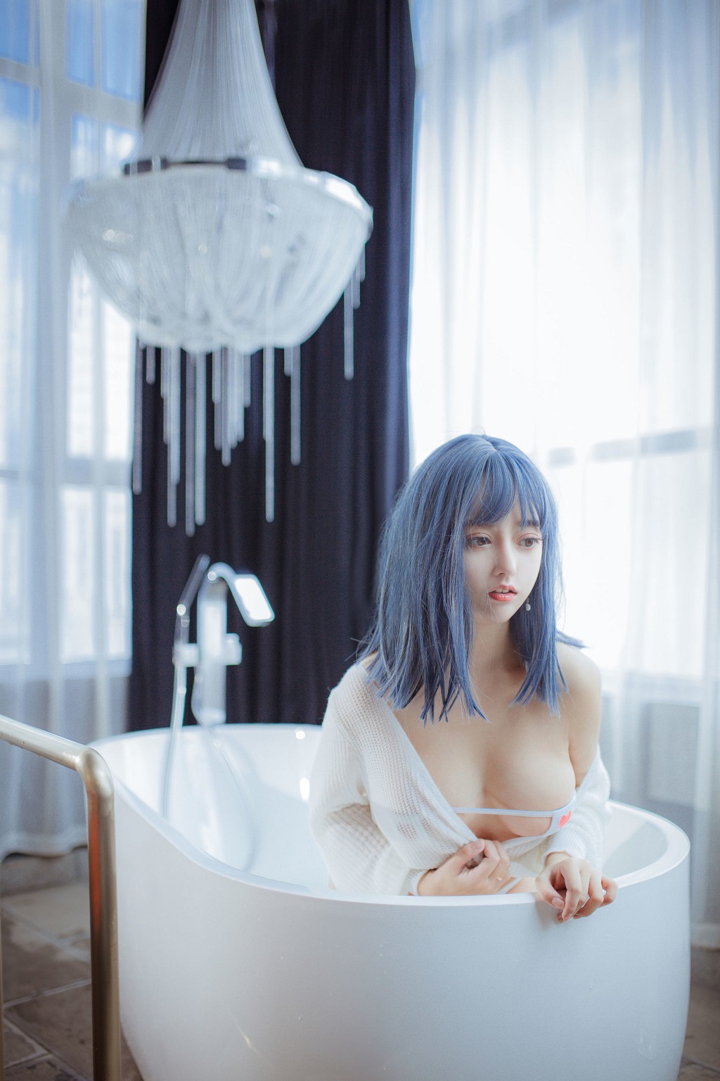 Mi Tiên Tiên sama 《Bồn tắm》 [Cosplay thiếu nữ] Tập ảnh [23P