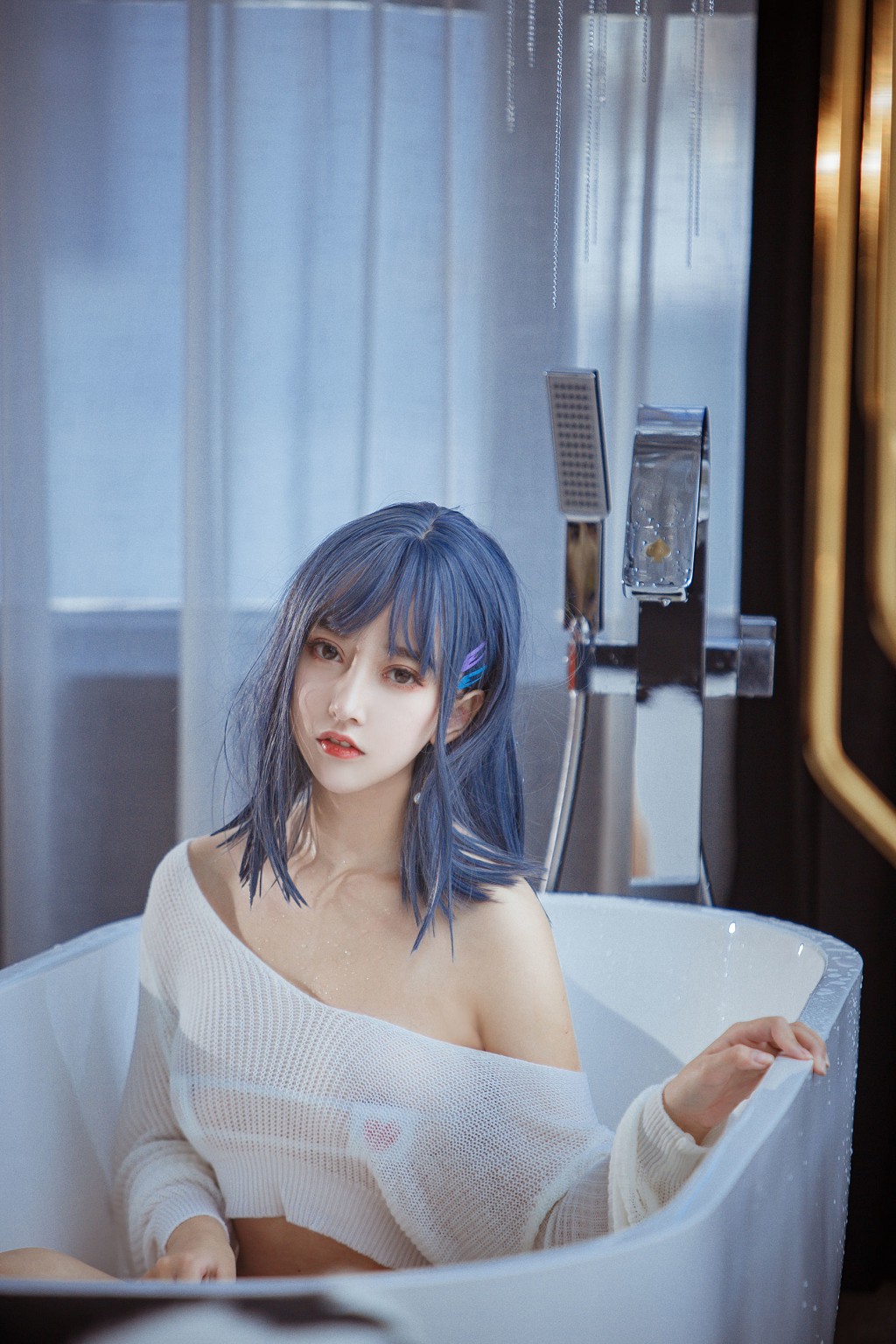 米線線sama 《浴缸》 [Cosplay少女] 寫真集[23P