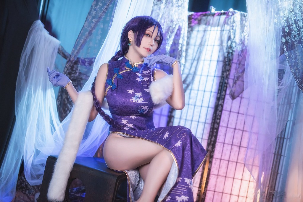 萌妹菌燁tako《愛宕犬賽車FGO奶光旗袍瑪修》 [Cosplay美女] 寫真集[45P