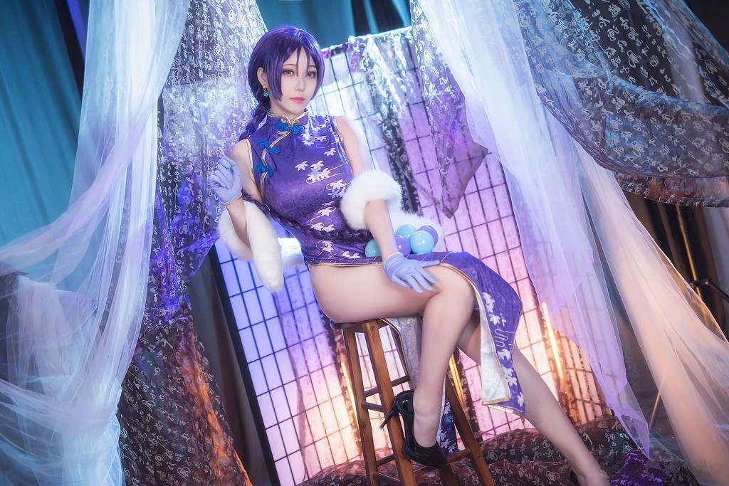 萌妹菌燁tako《愛宕犬賽車FGO奶光旗袍瑪修》 [Cosplay美女] 寫真集[45P