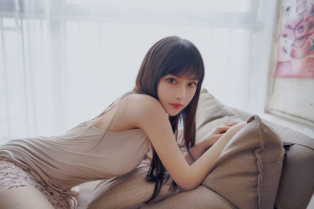 COSER Tiểu Lộc Lộc Shika "Cô Gái Tóc Dài" [Cosplay Phúc Lợi] Sổ ảnh [41P