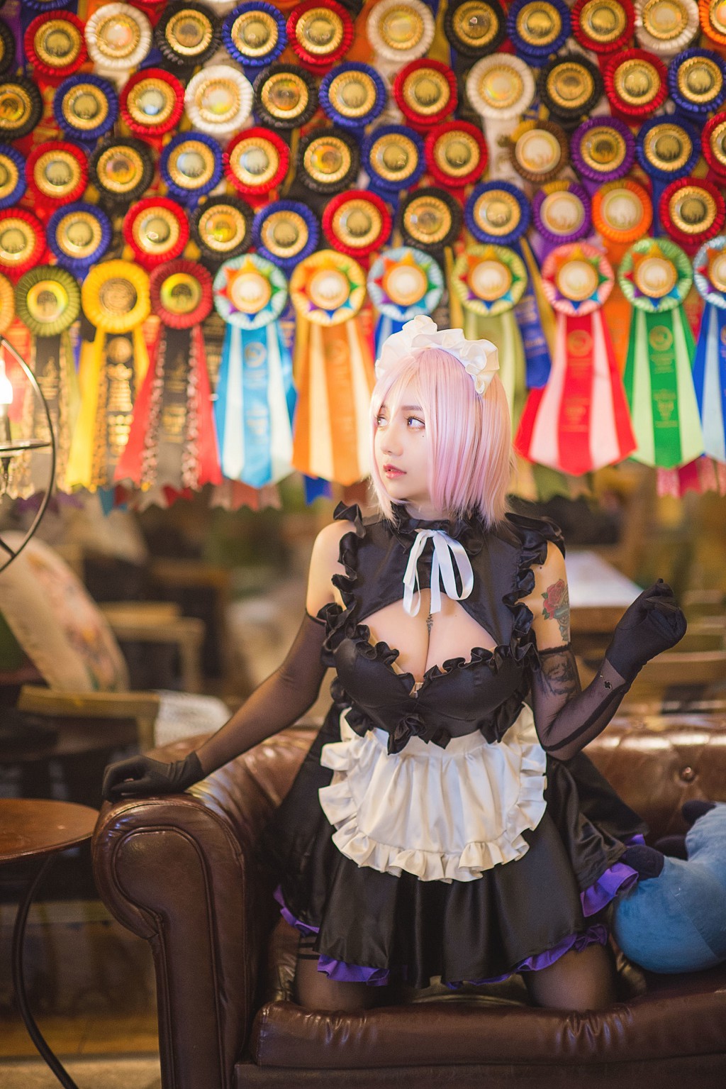 COSER  belle ta Big Brother 《Nữ仆 Áo sơ mi xám Y tá》 [Cosplay mỹ nữ] Tập ảnh [40P