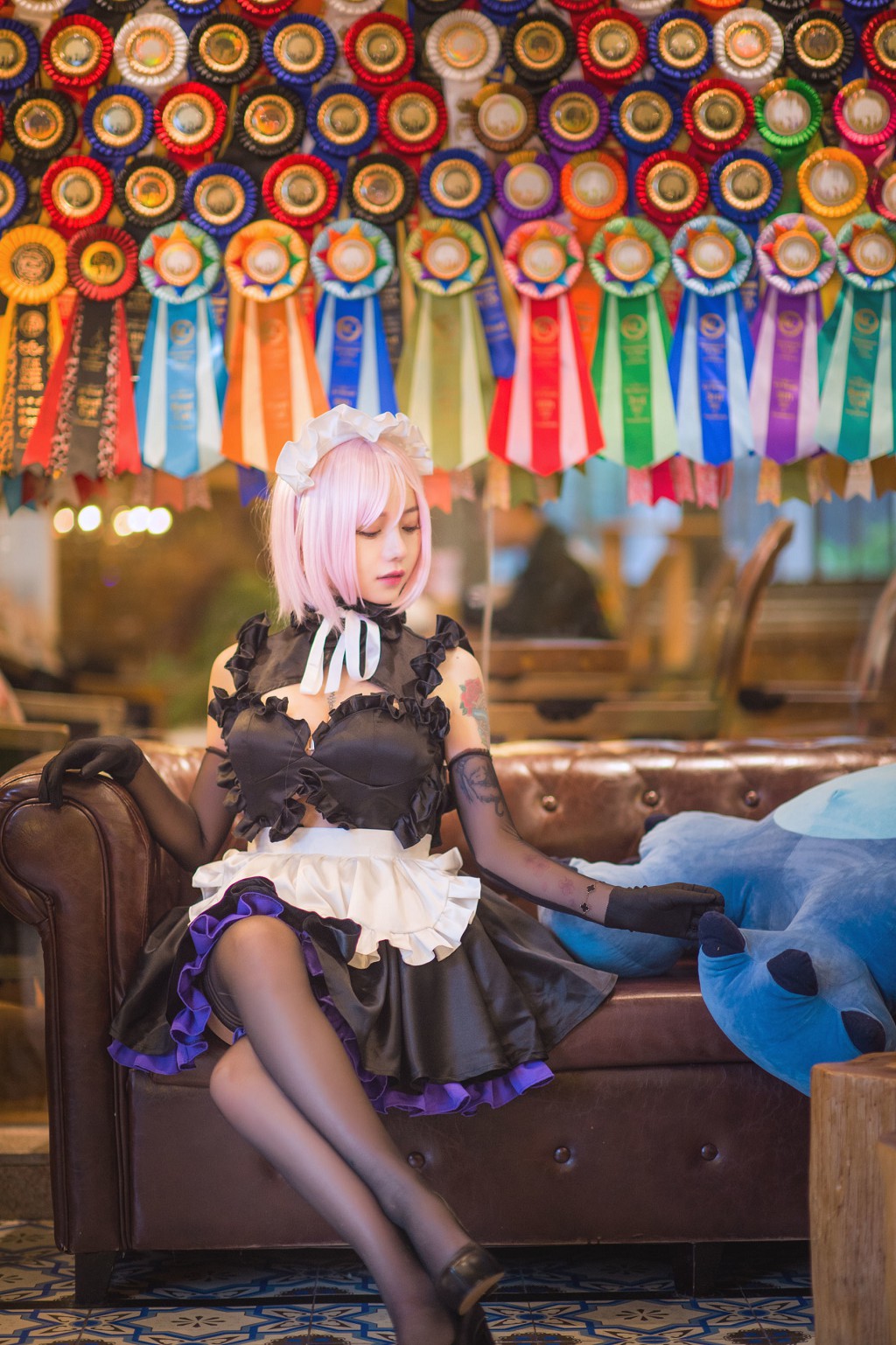 COSER  belle ta Big Brother 《Nữ仆 Áo sơ mi xám Y tá》 [Cosplay mỹ nữ] Tập ảnh [40P