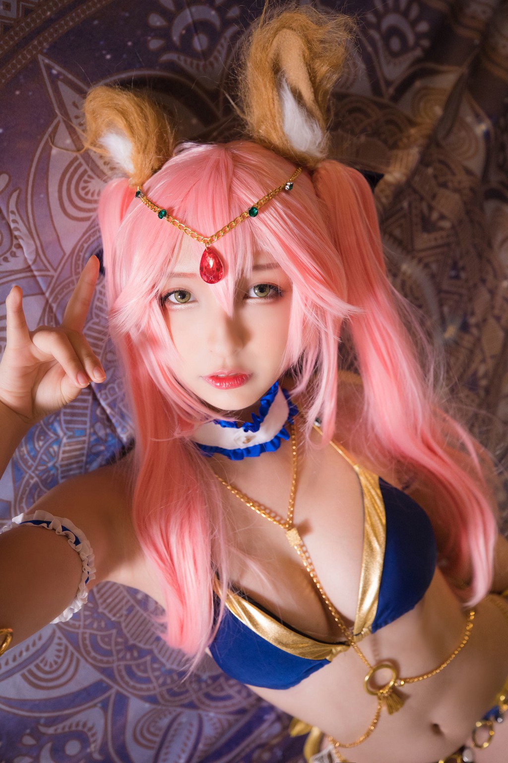 コスプレイヤー 神楽坂真冬 《玉藻前舞娘 ミステリアス ラブ》 [福利 コスプレ] 写真集 [150P