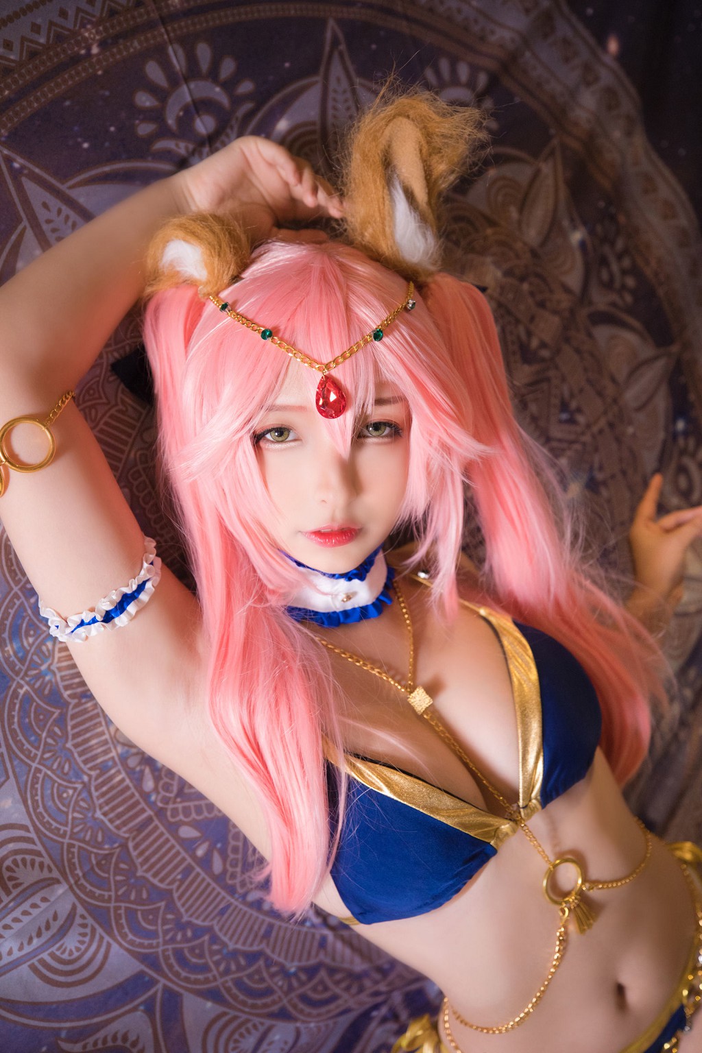 Coser Kagurazaka Mafuyu 《Tamamo-no-Mae Vũ Nữ Mysterious Love》 [Cosplay Phúc Lợi] Tập ảnh [150P