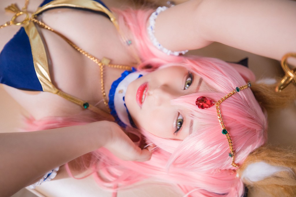 Coser Kagurazaka Mafuyu 《Tamamo-no-Mae Vũ Nữ Mysterious Love》 [Cosplay Phúc Lợi] Tập ảnh [150P