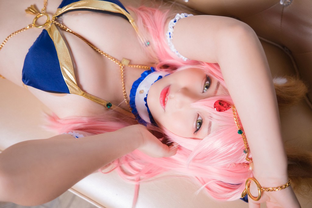 Coser Kagurazaka Mafuyu 《Tamamo-no-Mae Vũ Nữ Mysterious Love》 [Cosplay Phúc Lợi] Tập ảnh [150P