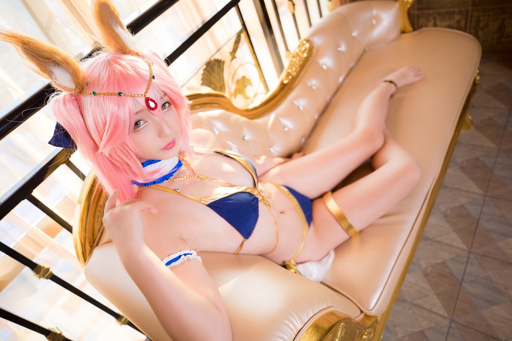Coser Kagurazaka Mafuyu 《Tamamo-no-Mae Vũ Nữ Mysterious Love》 [Cosplay Phúc Lợi] Tập ảnh [150P