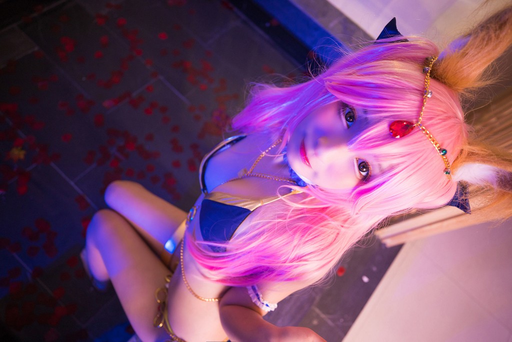 Coser Kagurazaka Mafuyu 《Tamamo-no-Mae Vũ Nữ Mysterious Love》 [Cosplay Phúc Lợi] Tập ảnh [150P