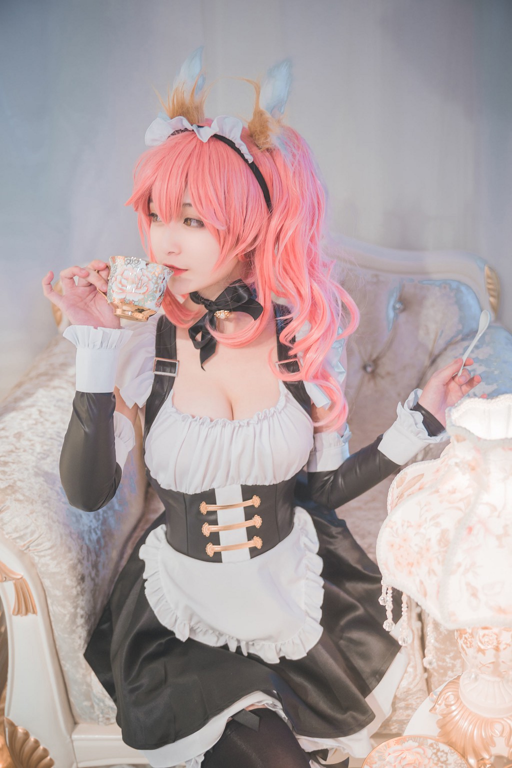 COSER Quỷ Chức Yao 《Nữ hầu Tamamo no Mae》 [Cosplay phúc lợi] Tập ảnh [29P