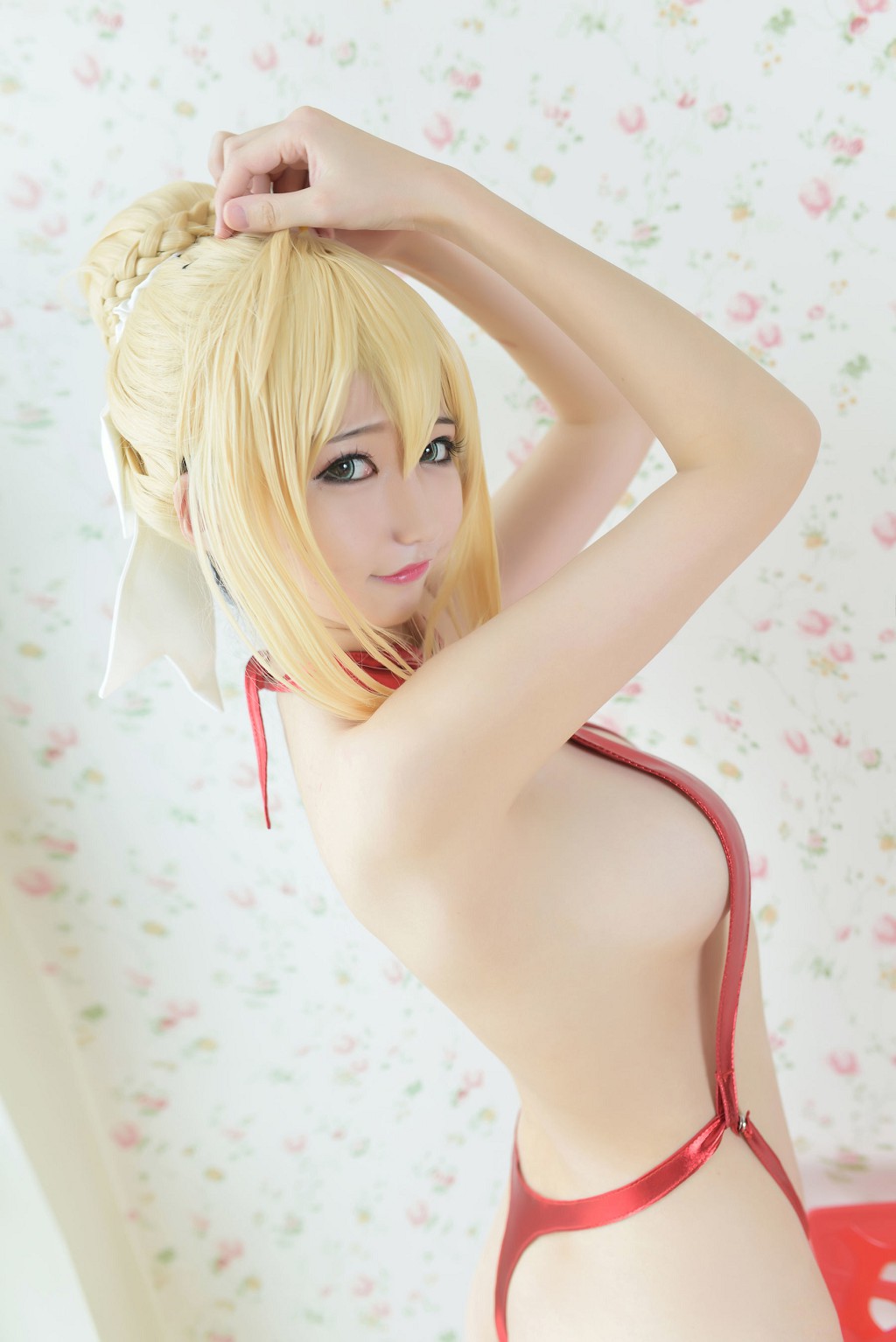 納格薩魔物女《白衣騎士》 [Cosplay美女] 寫真集[45P